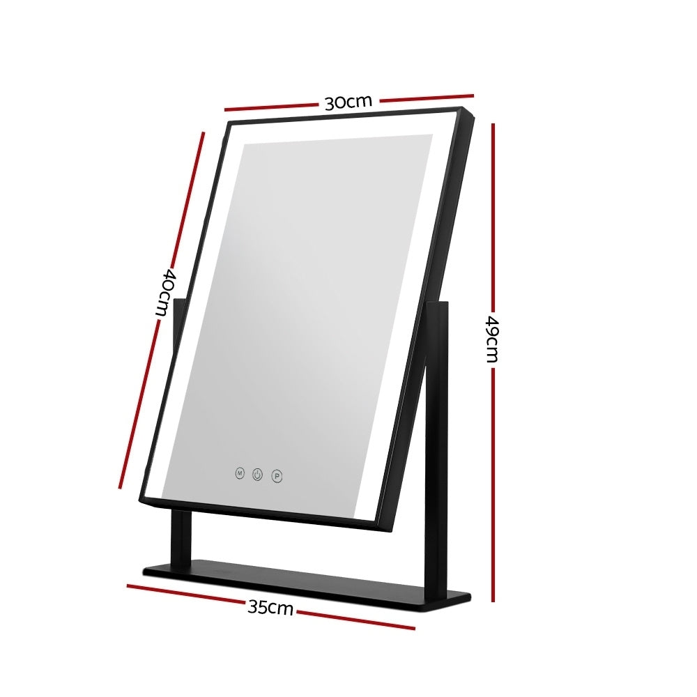 Embellir Hollywood Makeup Mirror With Light LED Strip Standing Tabletop Vanity freeshipping - Awezingly