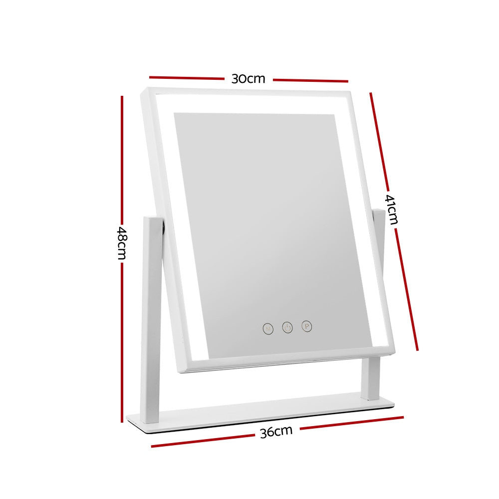 Embellir Hollywood Makeup Mirror with Dimmable Bulb Lighted Dressing Mirror freeshipping - Awezingly