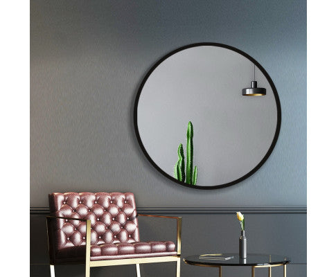 Embellir 60cm Wall Mirror Round Bathroom Makeup Mirror freeshipping - Awezingly
