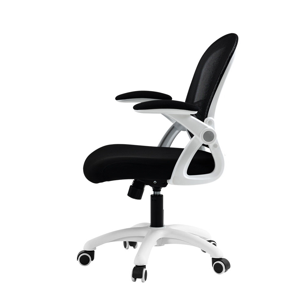 Artiss Office Chair Mesh Computer Desk Chairs Work Study Gaming Mid Back Black Artiss