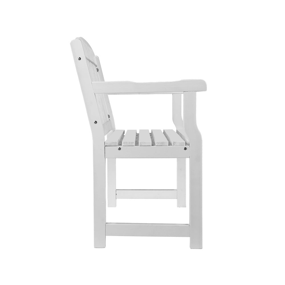 Gardeon Outdoor Garden Bench Seat Wooden Chair Patio Furniture Timber Lounge Gardeon