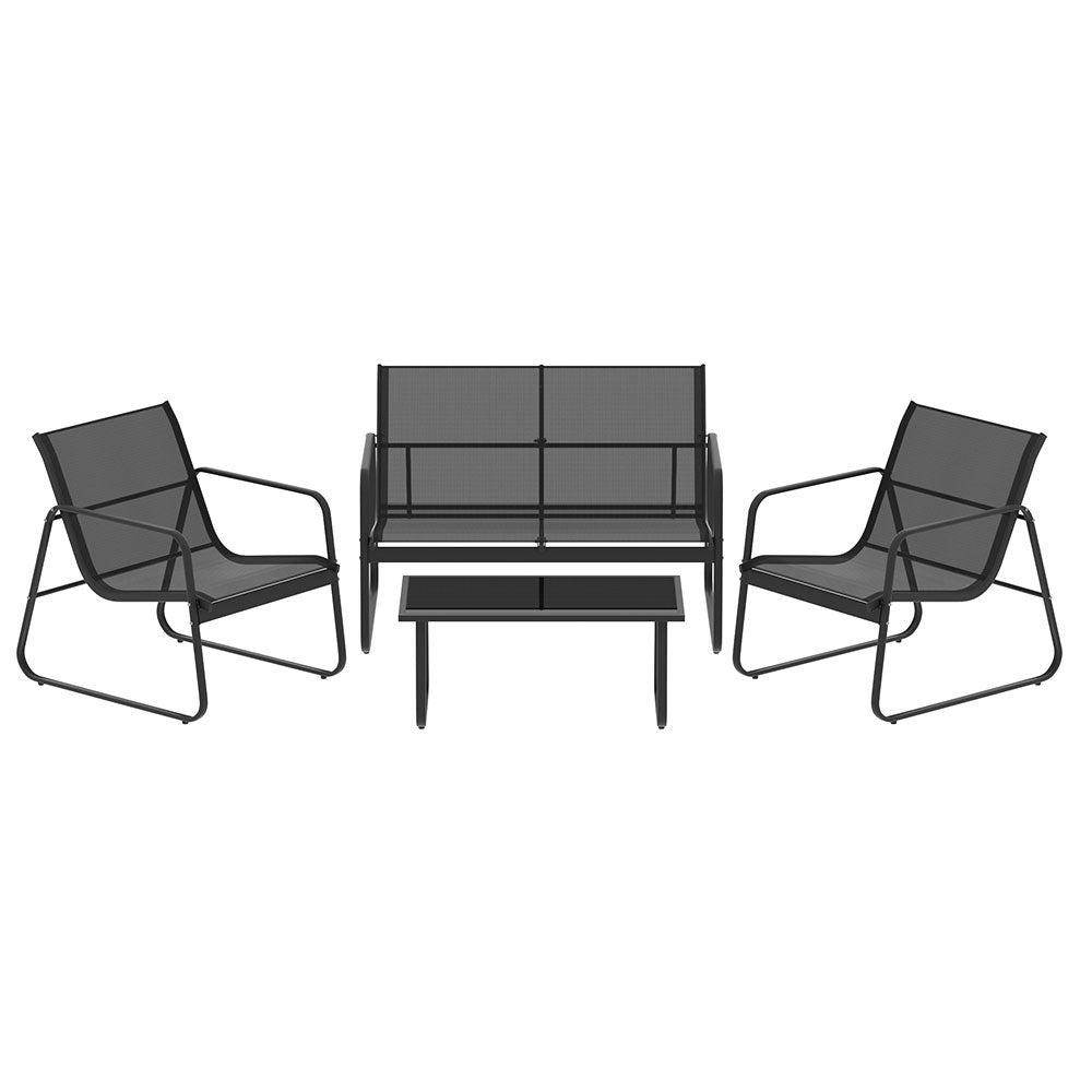 Gardeon Outdoor Lounge Setting Garden Patio Furniture Textilene Sofa Table Chair Gardeon