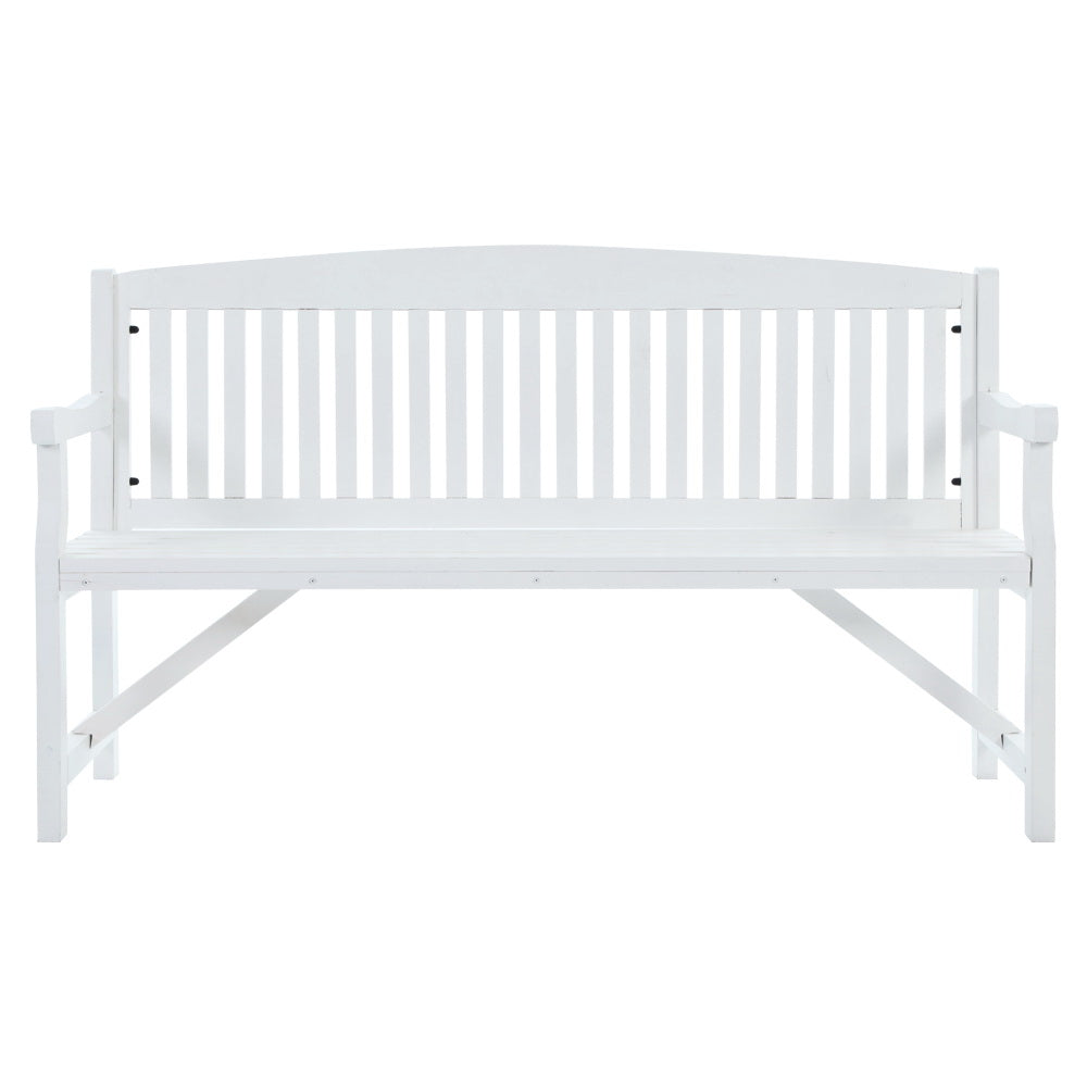 Gardeon Wooden Garden Bench Chair Natural Outdoor Furniture Décor Patio Deck 3 Seater freeshipping - Awezingly