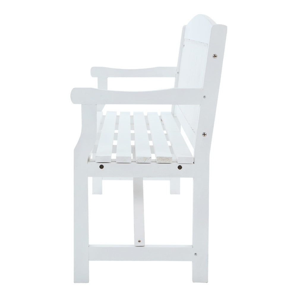 Gardeon Wooden Garden Bench Chair Natural Outdoor Furniture Décor Patio Deck 3 Seater freeshipping - Awezingly