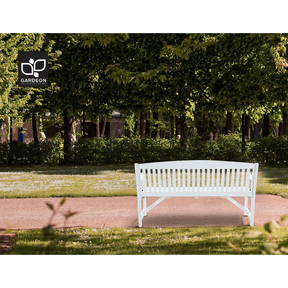 Gardeon Wooden Garden Bench Chair Natural Outdoor Furniture Décor Patio Deck 3 Seater freeshipping - Awezingly