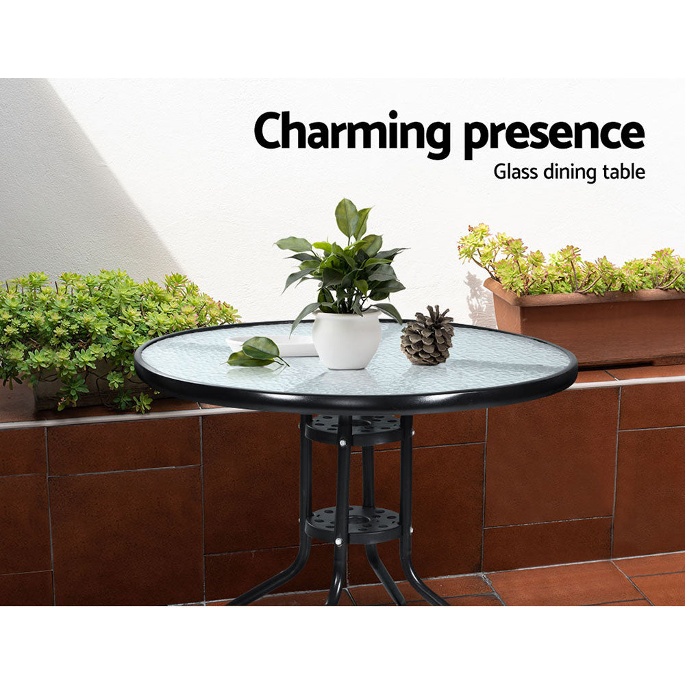 Gardeon Outdoor Furniture Dining Chair Table Bistro Set freeshipping - Awezingly