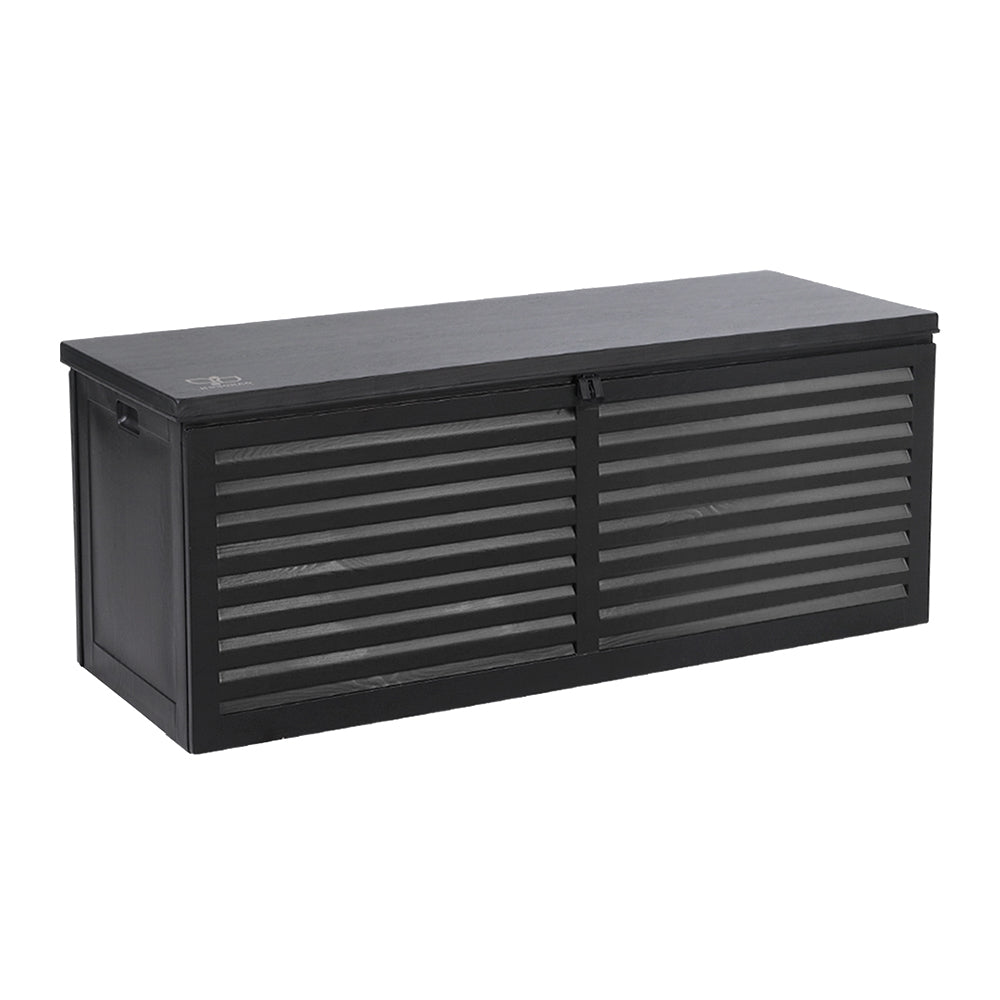 Gardeon Outdoor Storage Box 390L Container Lockable Toy Tools Shed Deck Garden freeshipping - Awezingly