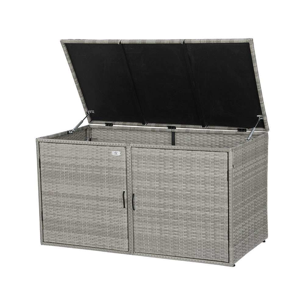 Gardeon Outdoor Storage Cabinet Box Deck Wicker Shelf Chest Garden Shed Tools Gardeon