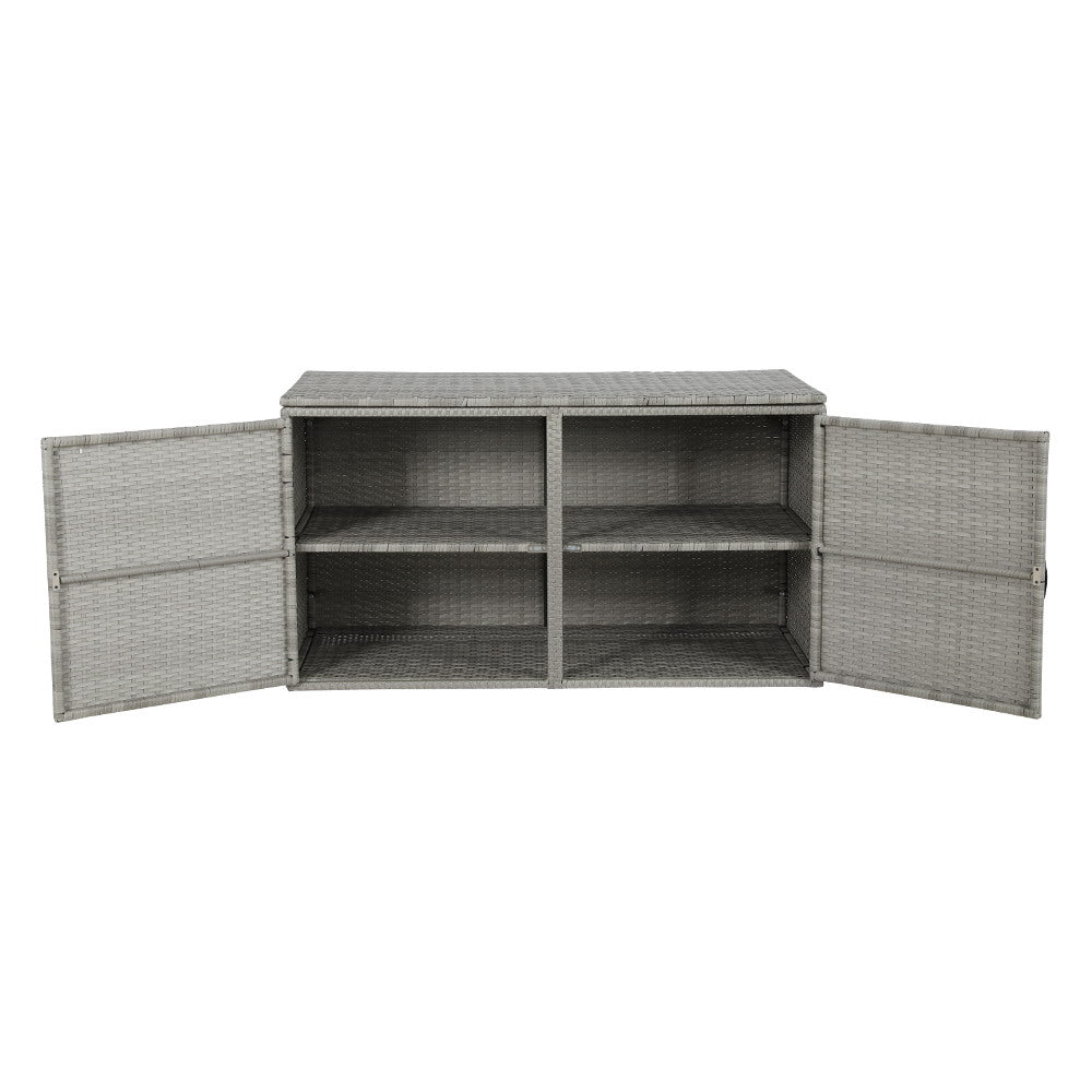 Gardeon Outdoor Storage Cabinet Box Deck Wicker Shelf Chest Garden Shed Tools Gardeon