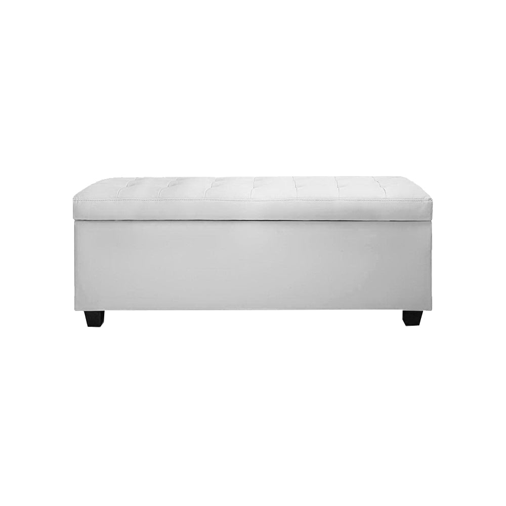 Artiss Storage Ottoman Blanket Box Footstool Leather Foot Stool Chest Toy Large Artiss