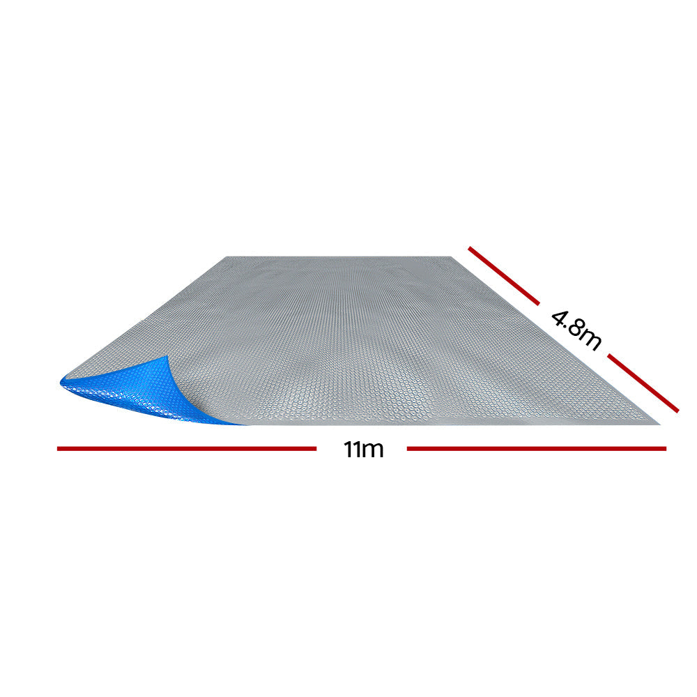 Aquabuddy 11M X 4.8M Solar Swimming Pool Cover - Blue Aquabuddy