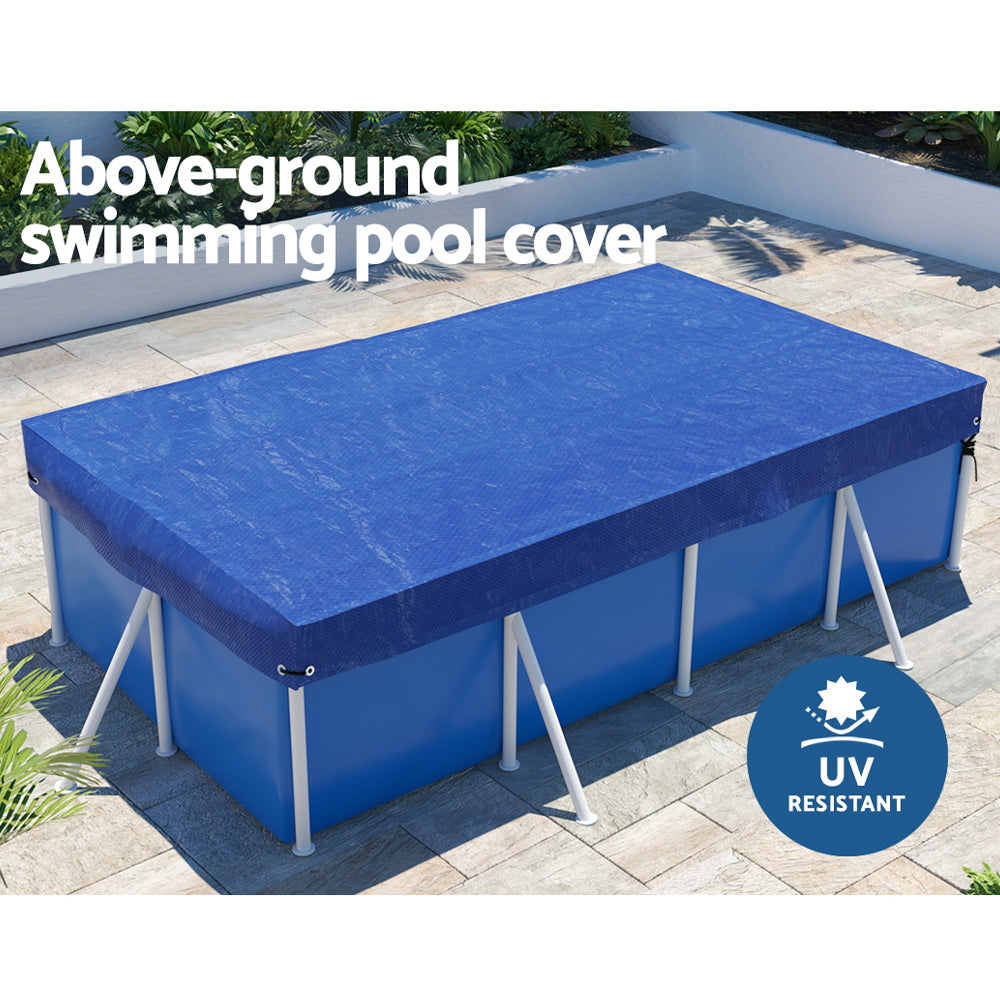 Aquabuddy Pool Cover 3x2m Above-ground Swimming Pool Blanket Blue Aquabuddy