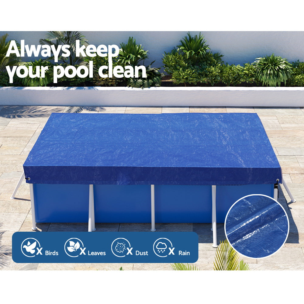 Aquabuddy Pool Cover 3x2m Above-ground Swimming Pool Blanket Blue Aquabuddy