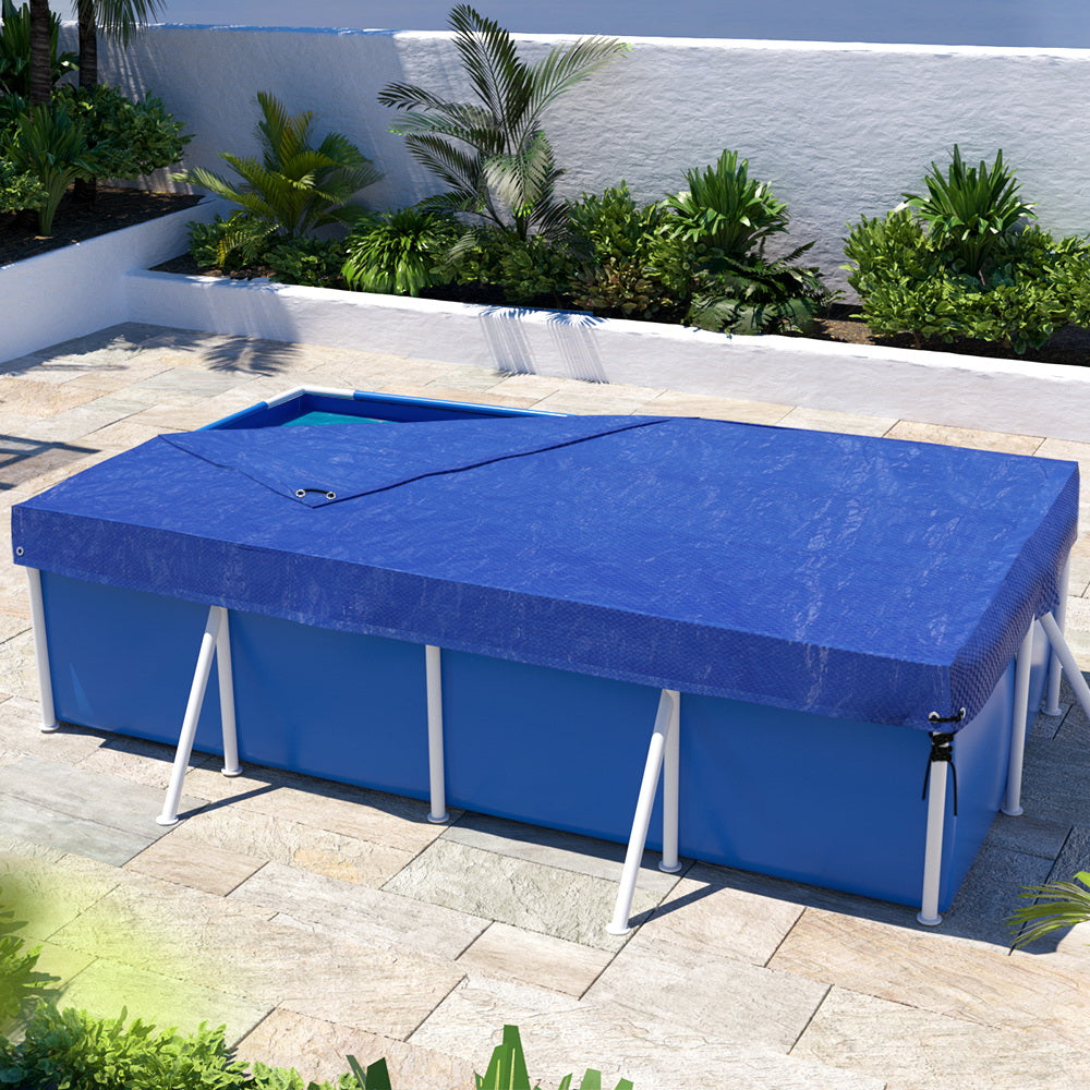 Aquabuddy Pool Cover 3x2m Above-ground Swimming Pool Blanket Blue Aquabuddy
