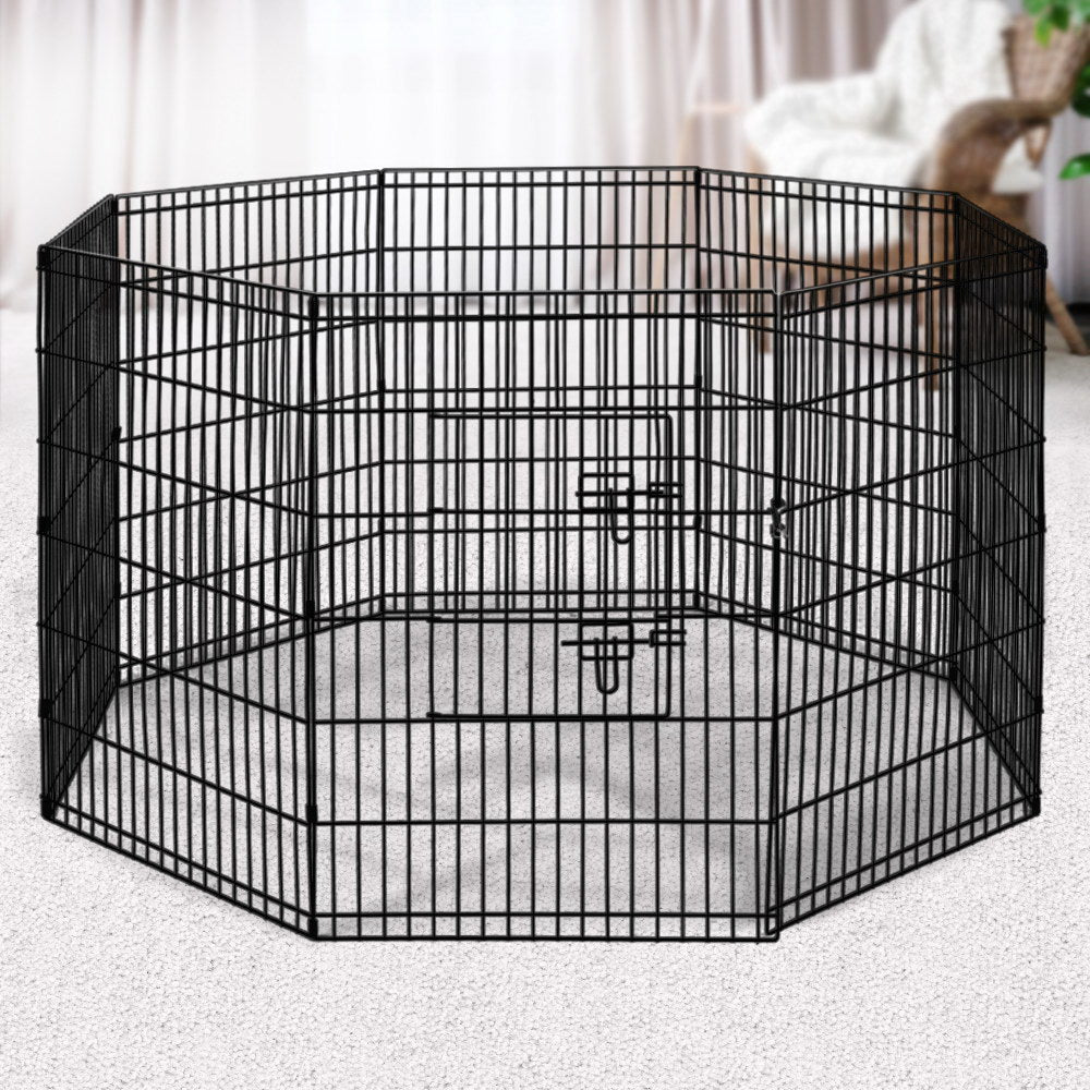 i.Pet 2X36 8 Panel Pet Dog Playpen Puppy Exercise Cage Enclosure Fence Play Pen