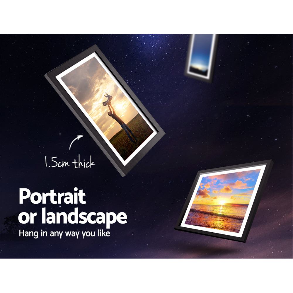 Artiss Photo Frames 11PCS 5x7in 6x8in 8x10in Hanging Wall Frame Black Artiss
