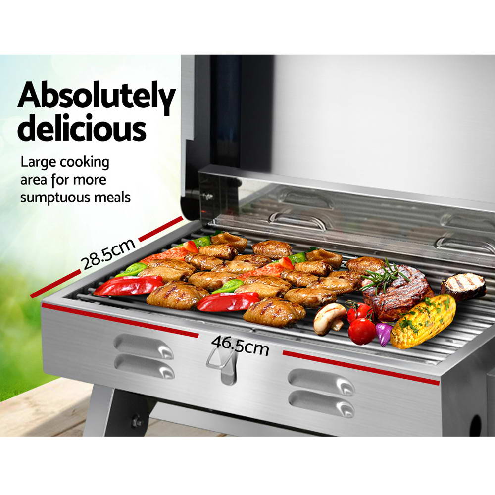 Grillz Portable Gas BBQ Grill Heater Grillz