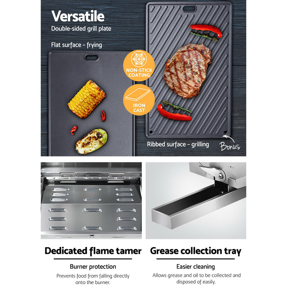 Grillz Portable Gas BBQ Grillz