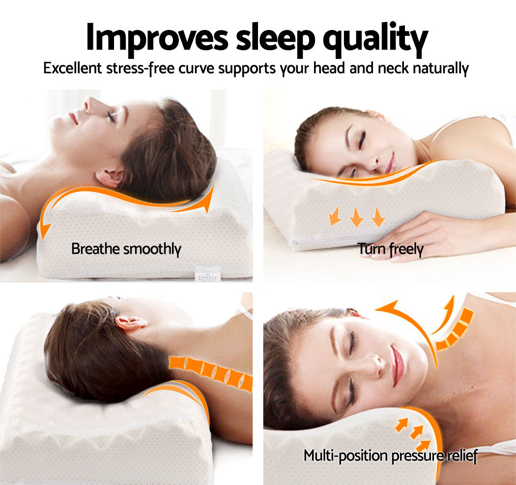 Giselle Bedding Natural Latex Pillow freeshipping - Awezingly