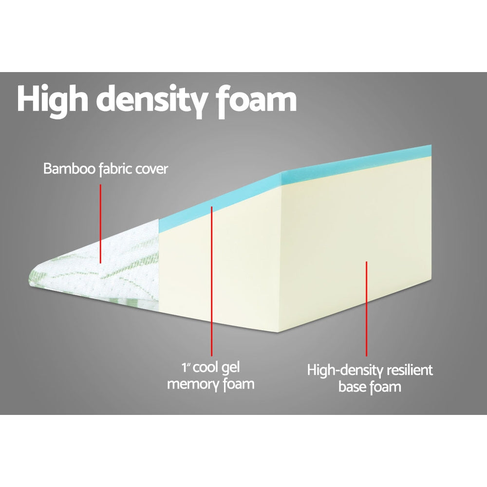 Giselle Bedding Foam Wedge Back Support Pillow freeshipping - Awezingly