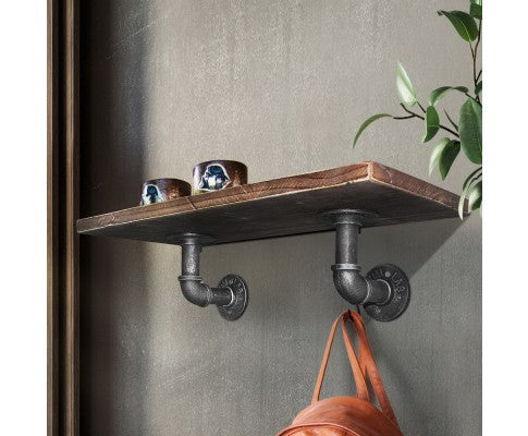 Artiss 6inch 9 Piece Wall Mounted Shelf Set freeshipping - Awezingly