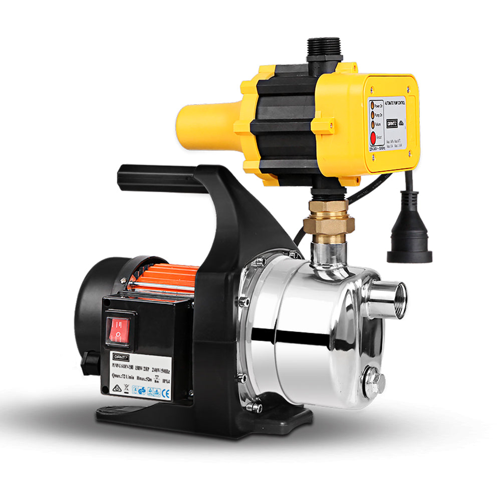 Giantz 1500W High Pressure Garden Water Pump with Auto Controller Giantz