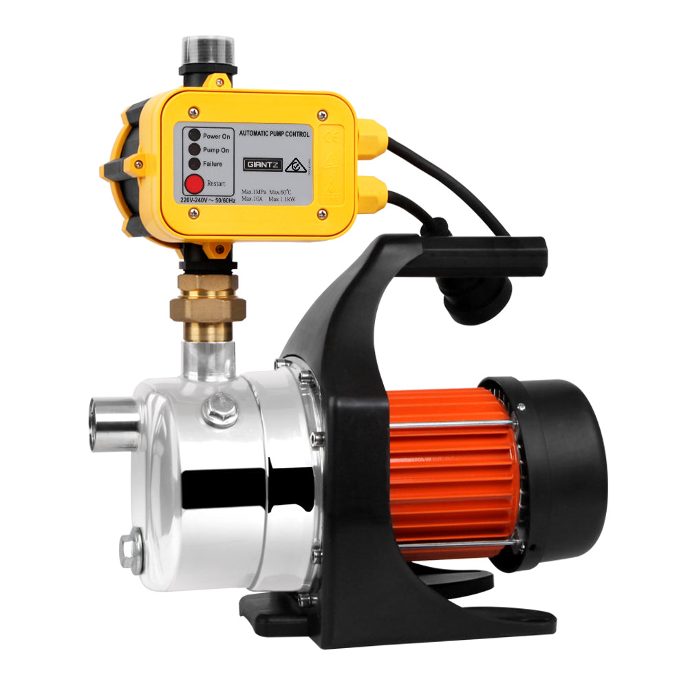Giantz 1500W High Pressure Garden Water Pump with Auto Controller Giantz