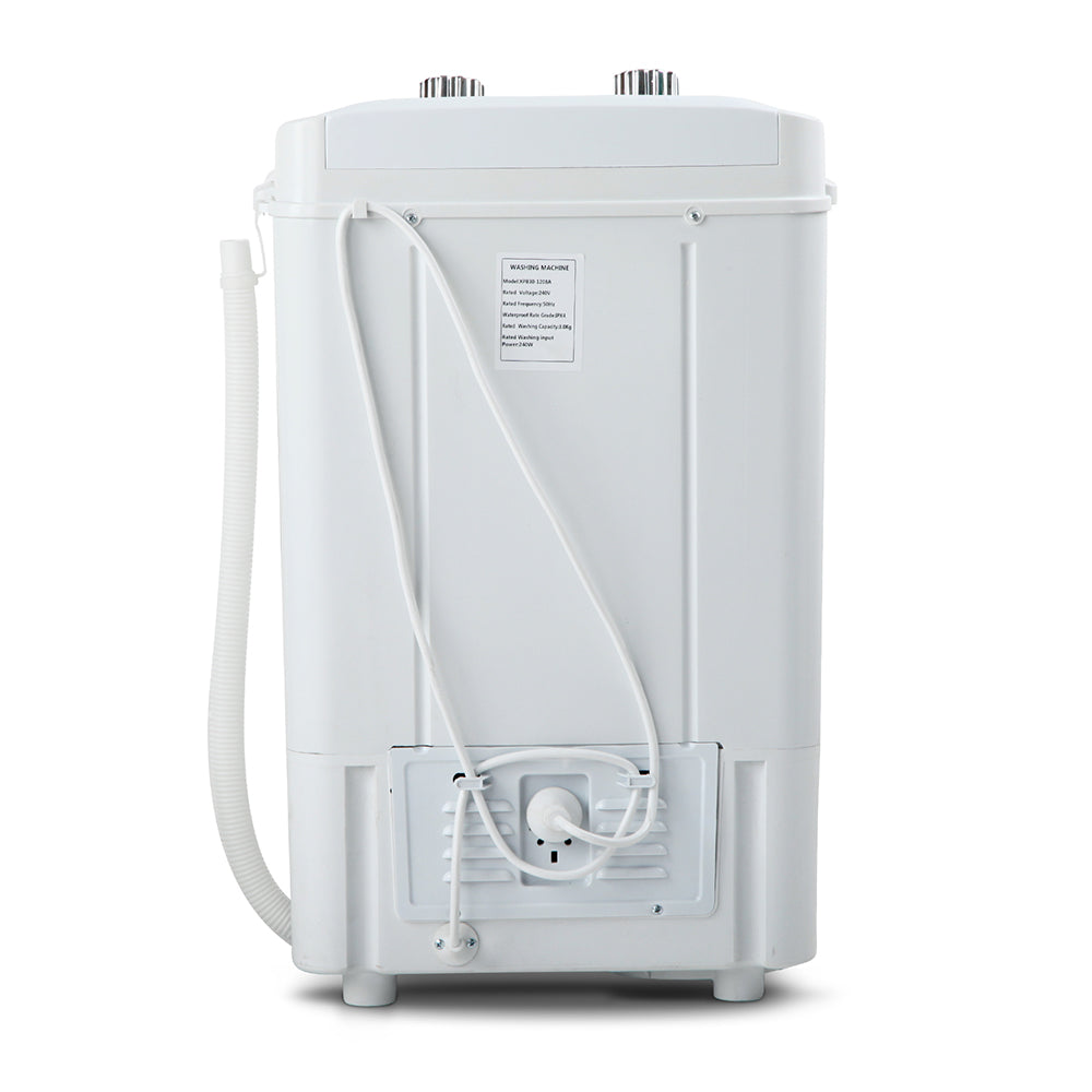 Devanti 4.6KG Mini Portable Washing Machine - Black freeshipping - Awezingly