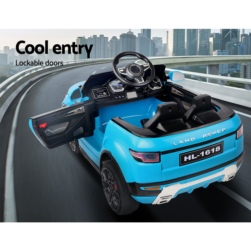 Rigo Ride On Car Toy Kids Electric Cars 12V Battery SUV Blue RIGO