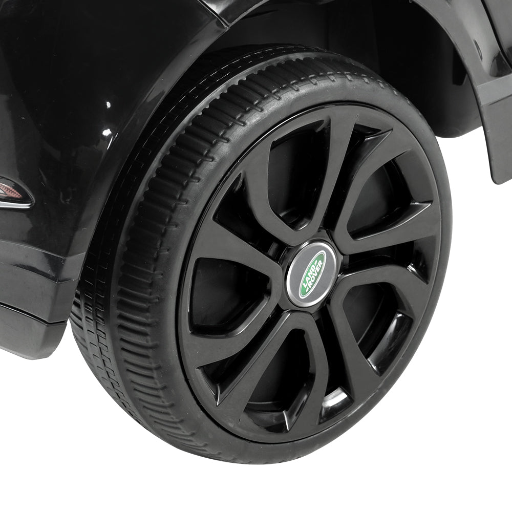Kids Ride On Car Licensed Land Rover 12V Electric Car Toys Battery Remote Black RIGO