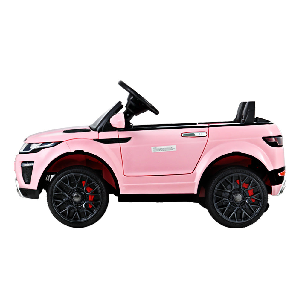 Rigo Kids Ride On Car Electric 12V Remote Toy Cars Battery SUV Toys Pink RIGO