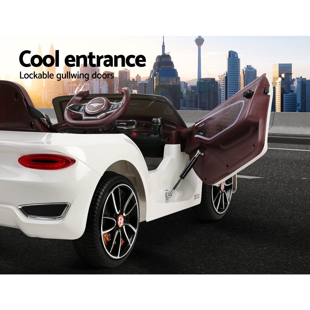 Rigo Kids Ride On Car - White freeshipping - Awezingly