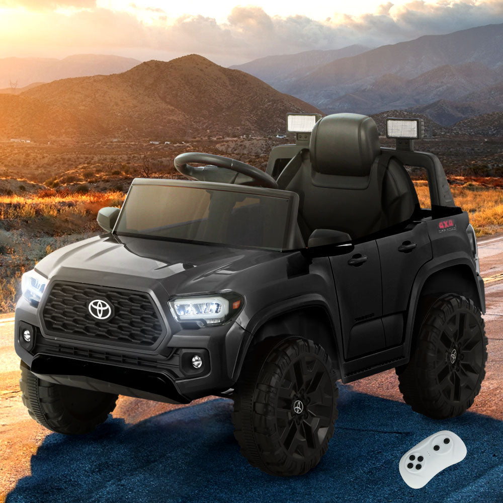 Toyota Ride On Car Kids Electric Toy Cars Tacoma Off Road Jeep 12V Battery Black Does not apply