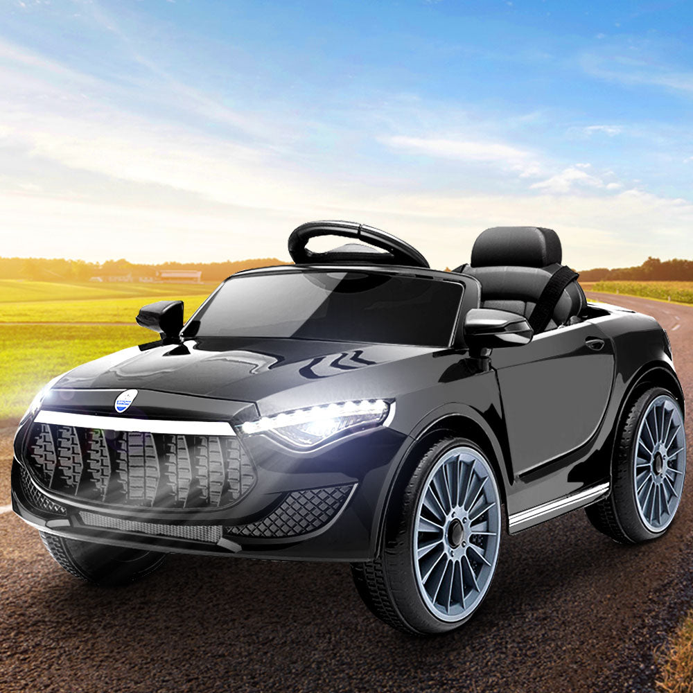 Rigo Maserati Kids Ride On Car - Black freeshipping - Awezingly