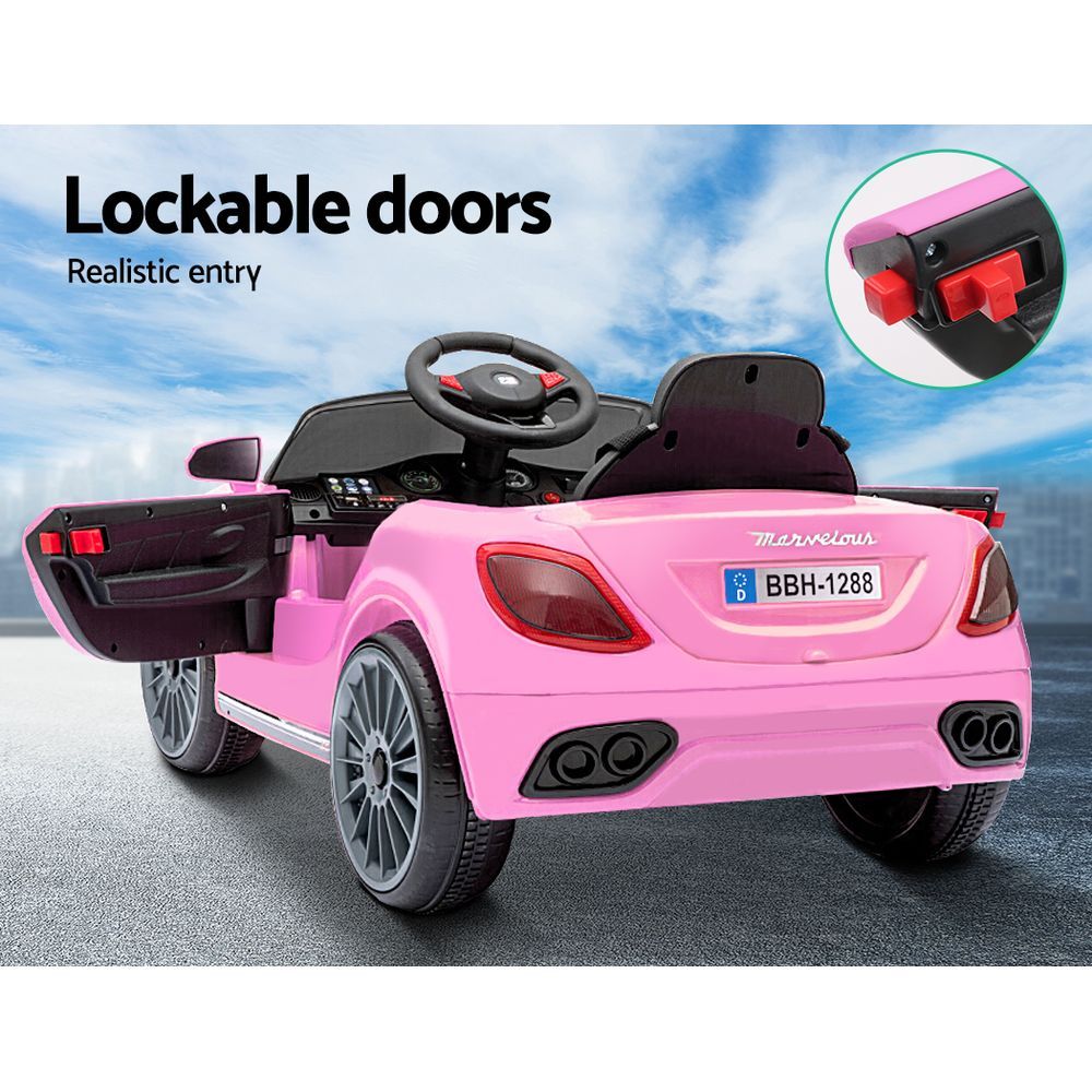 Rigo Maserati Kids Ride On Car - Pink freeshipping - Awezingly