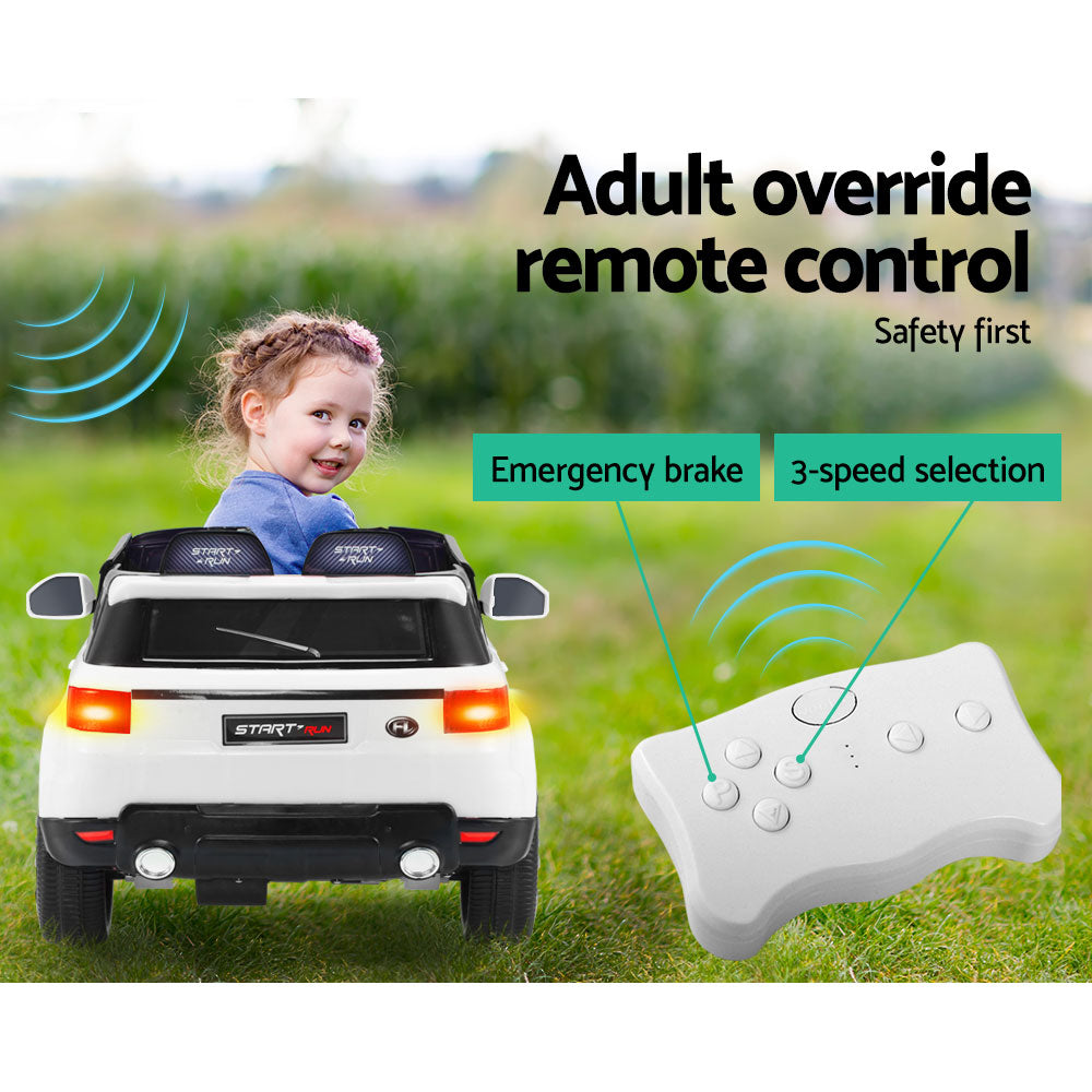Rigo Kids Ride On Car - White Rigo