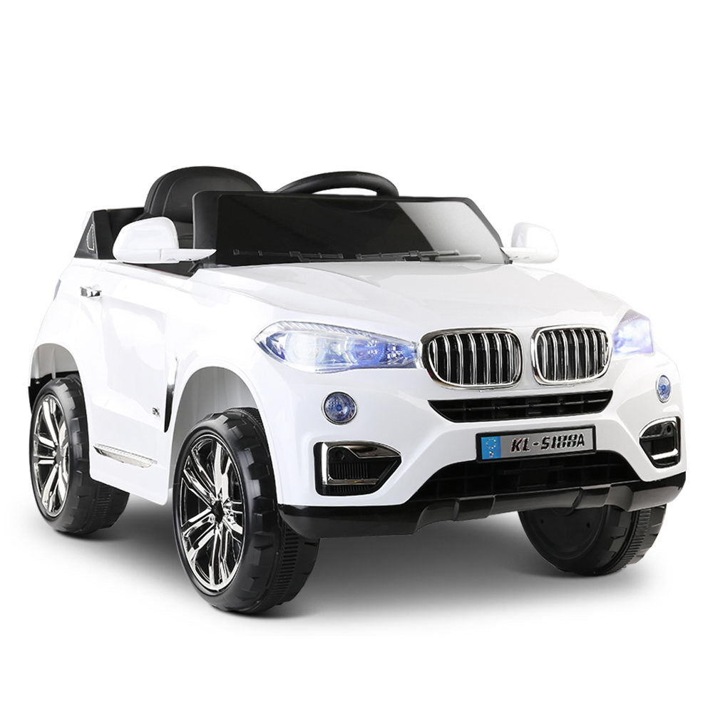 Rigo Kids Ride On Car - White freeshipping - Awezingly
