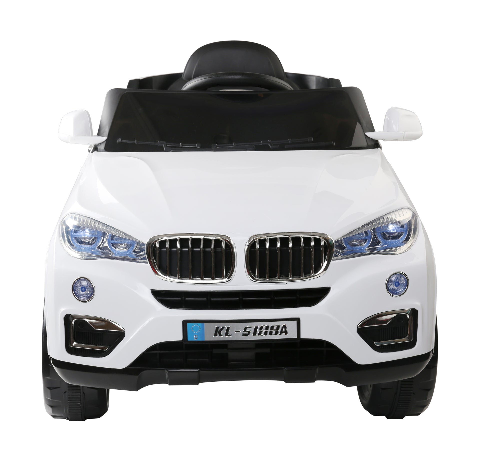 Rigo Kids Ride On Car - White freeshipping - Awezingly