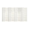 Artiss Room Divider Screen Privacy Wood Dividers Stand 8 Panel Nova White