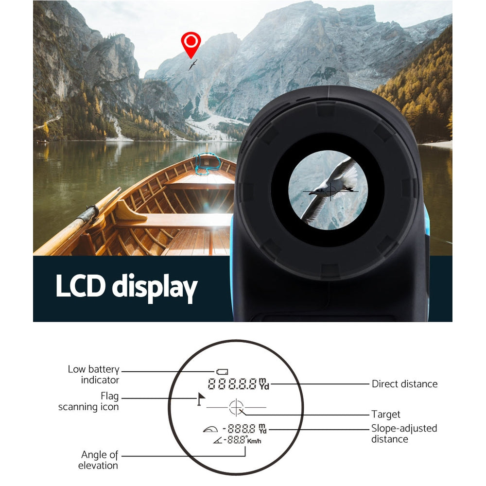 Golf Laser Range Finder 600M Hunting Rangefinder Distance Height Speed Measure freeshipping - Awezingly
