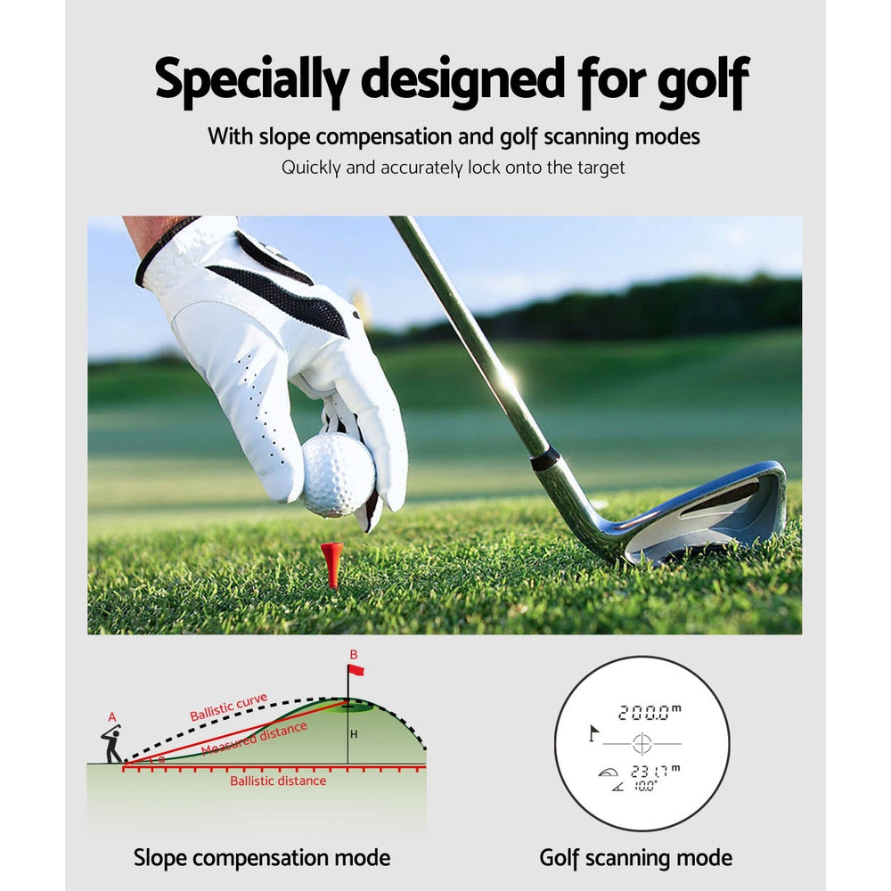 Golf Laser Range Finder 600M Hunting Rangefinder Distance Height Speed Measure freeshipping - Awezingly