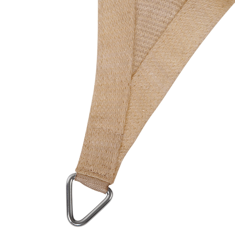 Instahut 4x6m Shade Sail Sun Shadecloth Canopy 280gsm Sand freeshipping - Awezingly