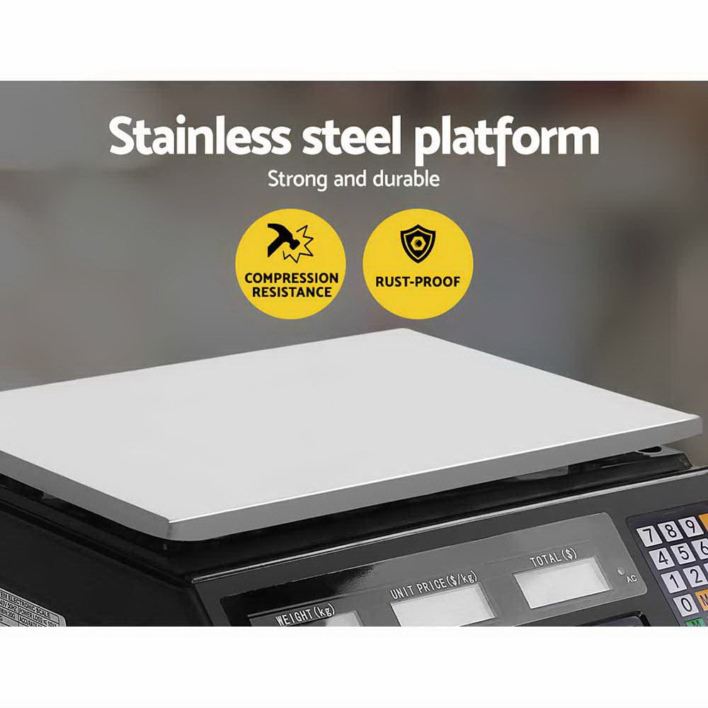 eMAJIN Scales Digital Kitchen 40KG Weighing Scales Shop Market LCD Does not apply