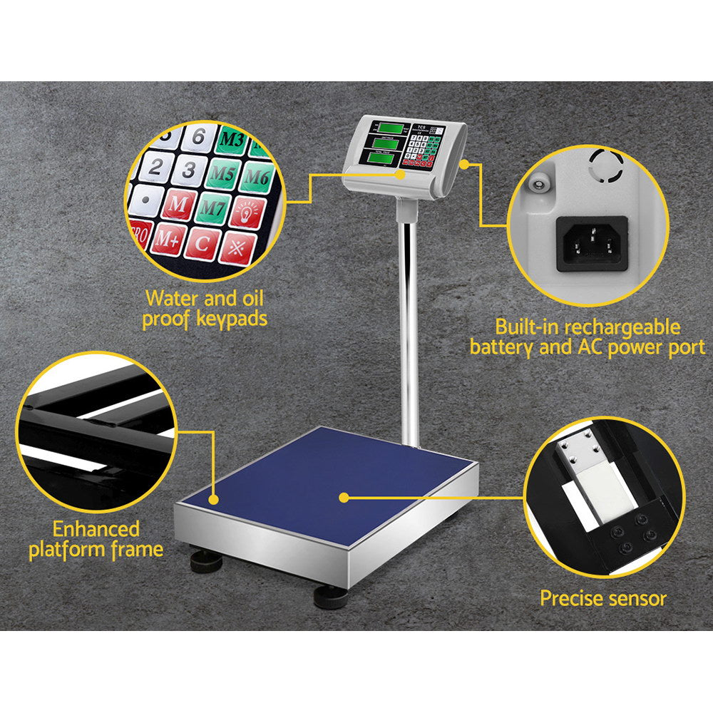 150KG Digital Platform Scale Electronic Scales Shop Market Commercial Postal freeshipping - Awezingly