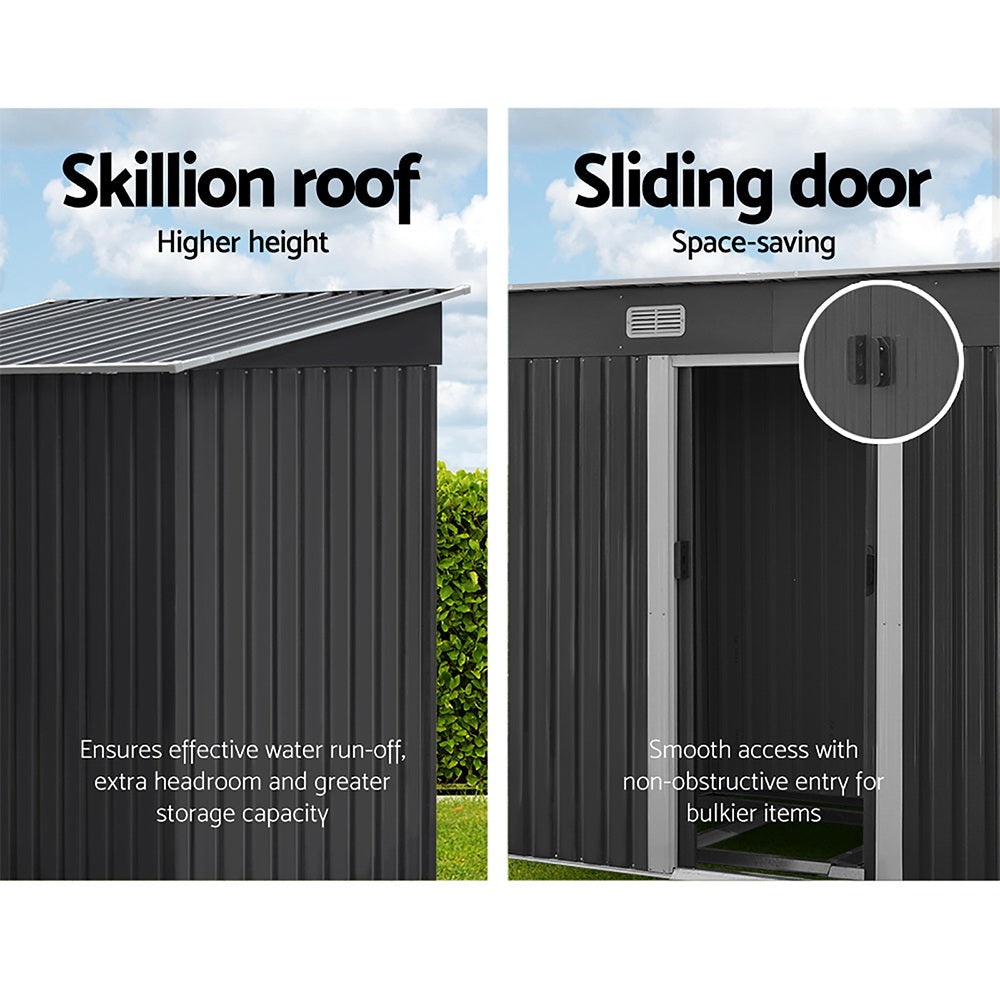 Giantz Garden Shed 1.94x1.21M Outdoor Storage Sheds Tool Workshop Giantz