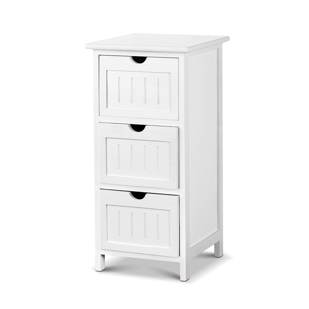 Artiss Bedside Table - White freeshipping - Awezingly
