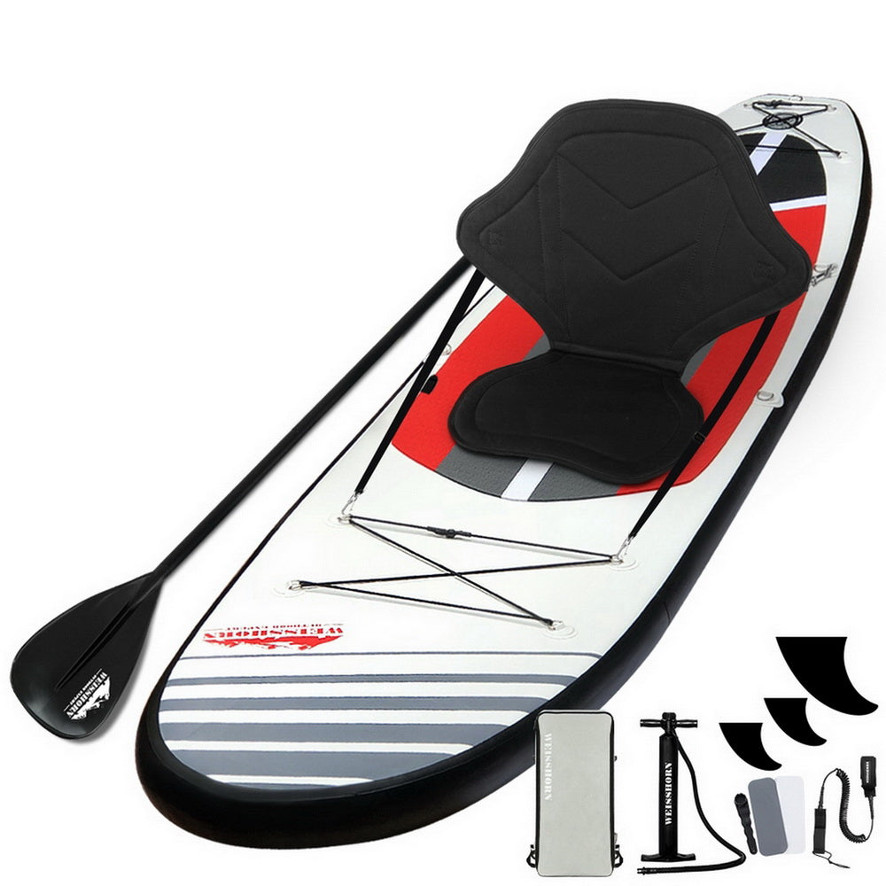 Weisshorn Stand Up Paddle Boards SUP 11ft Inflatable Surfboard Paddleboard Kayak Weisshorn