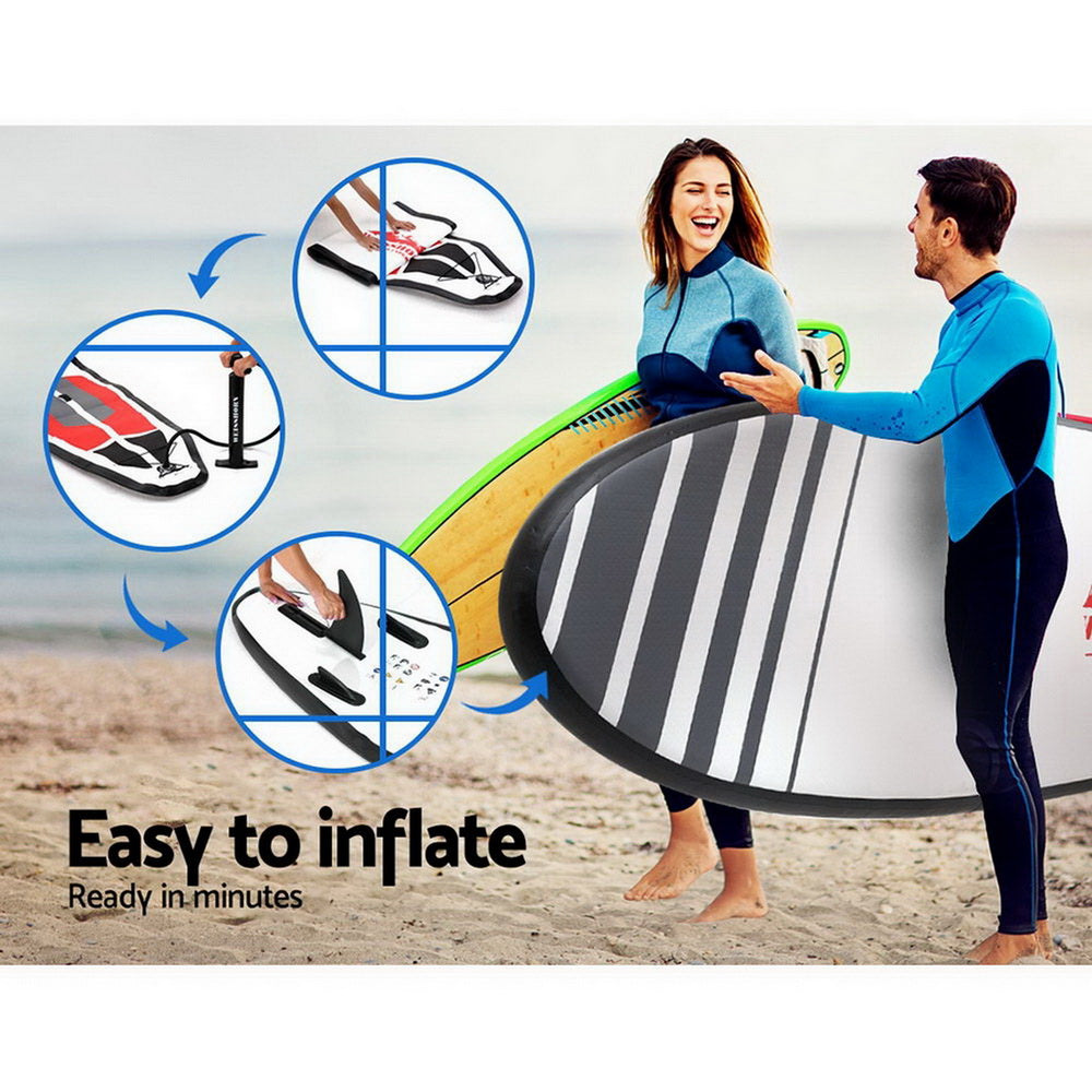 Weisshorn Stand Up Paddle Boards SUP 11ft Inflatable Surfboard Paddleboard Kayak Weisshorn