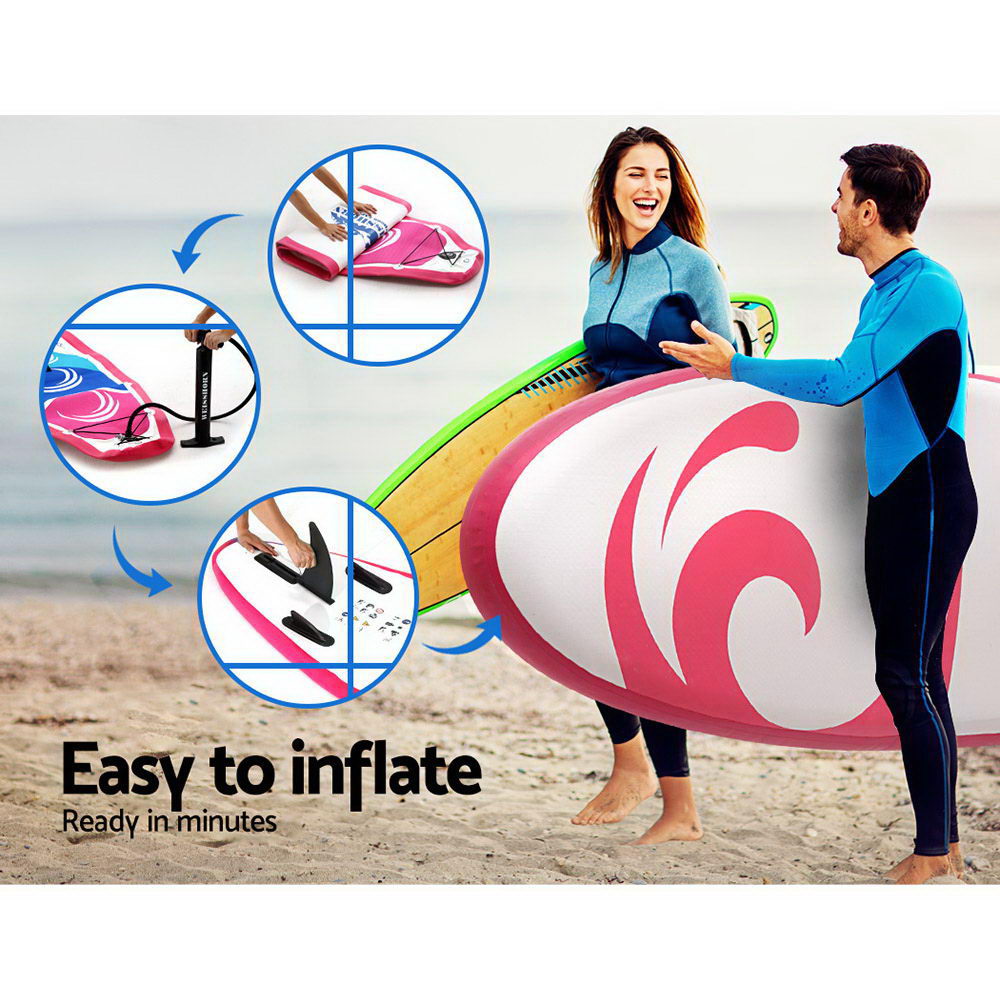 Weisshorn Stand Up Paddle Board 11ft Inflatable SUP Surfboard Paddleboard Kayak Weisshorn