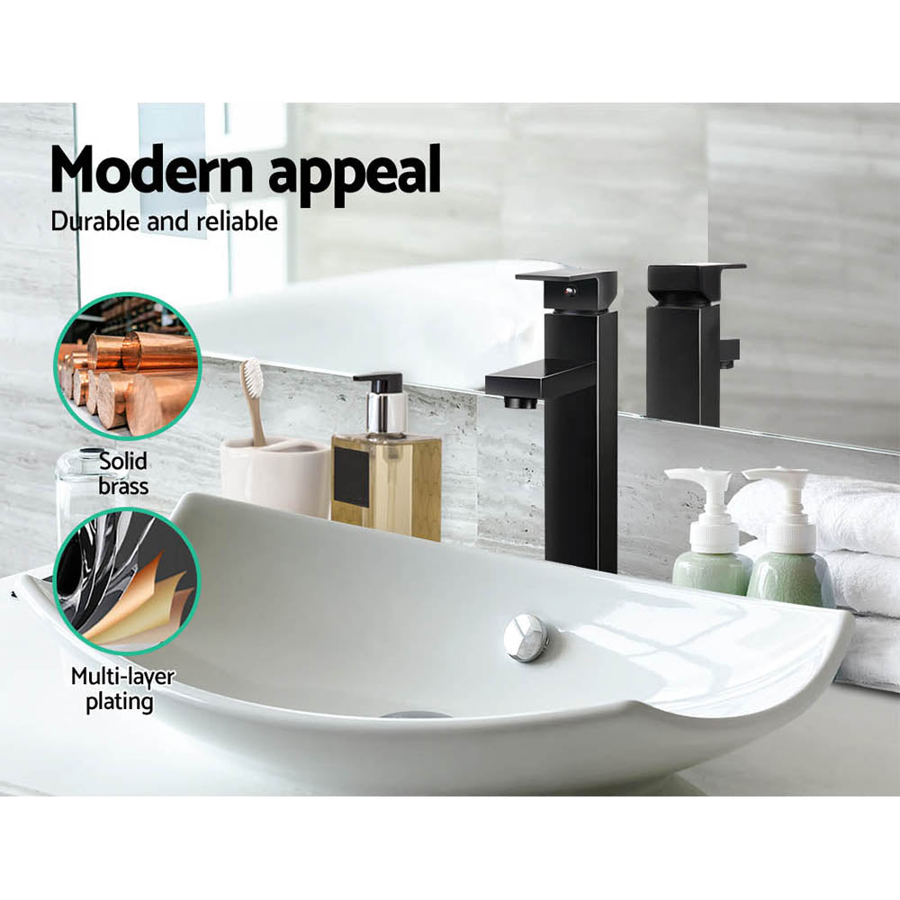 Cefito Basin Mixer Tap Faucet Black Cefito